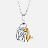 Collana con ciondolo Hug